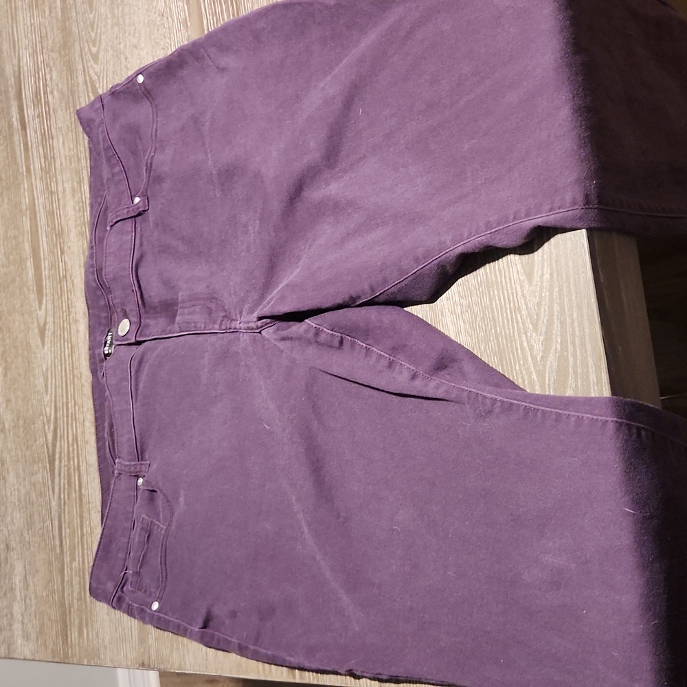 Straight leg jeans